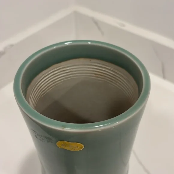 Japanese Ikebana Bamboo Ceramic Vase - Picture 4 of 7